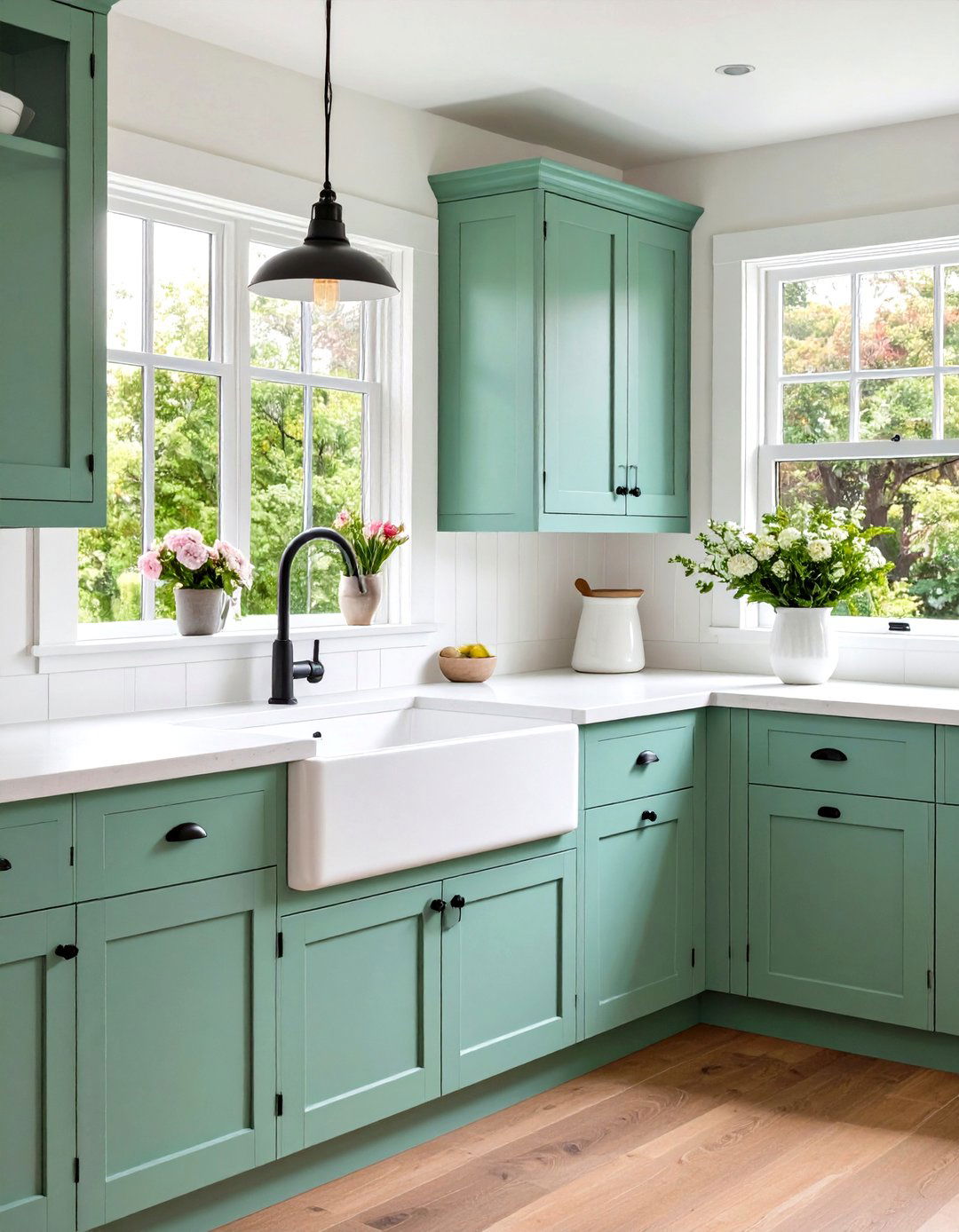 Farmhouse Kitchen Vintage Sinks - 24 Cottage Decorating Ideas