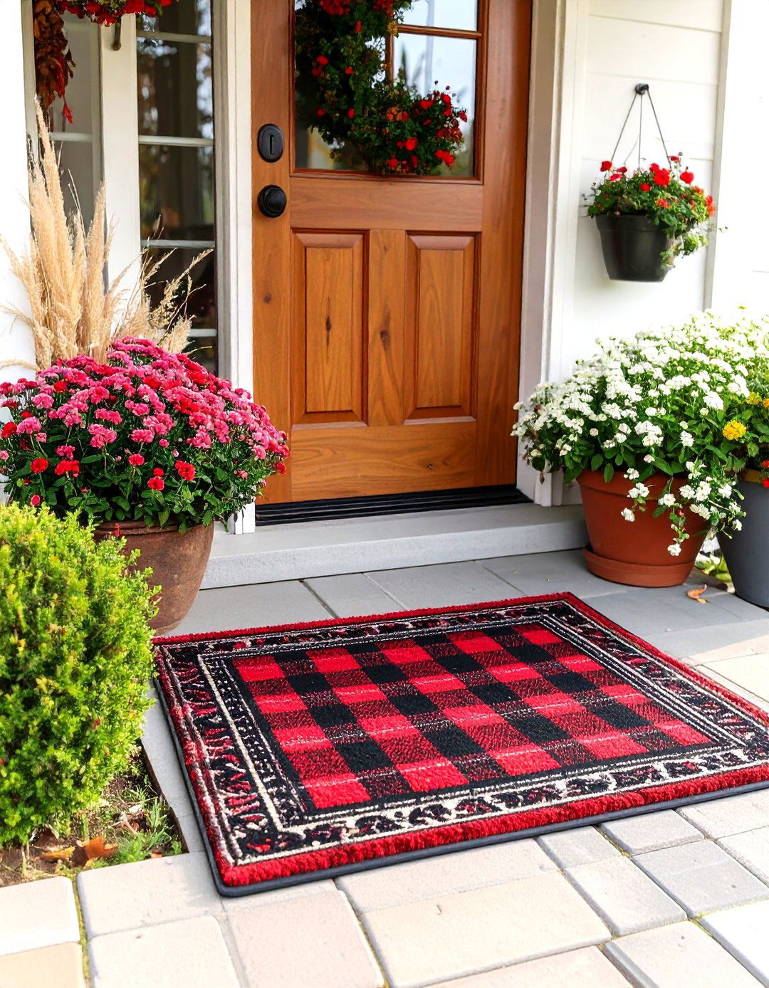 Farmhouse Rustic Styles - 24 Front Door Mat Ideas