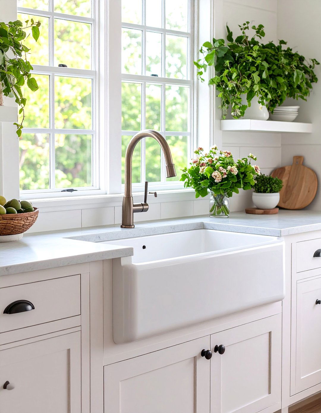 Farmhouse Sink Installations - 24 coastal kitchen ideas