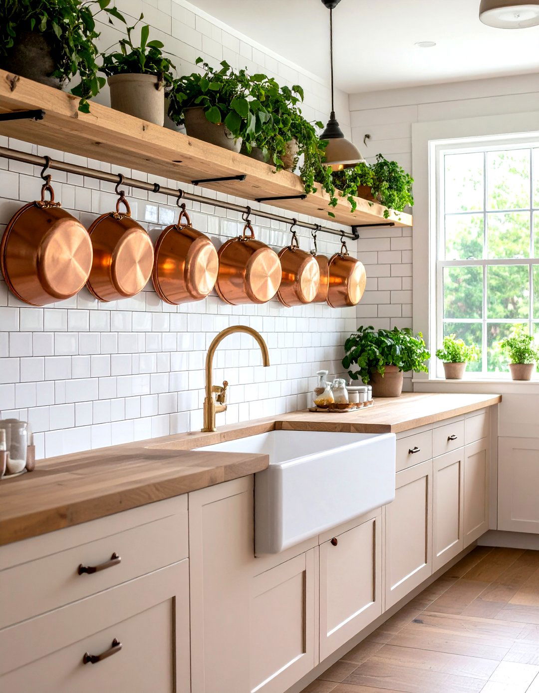 Farmhouse Sink Kitchen Design - 24 Nancy Meyers Interior Design Ideas