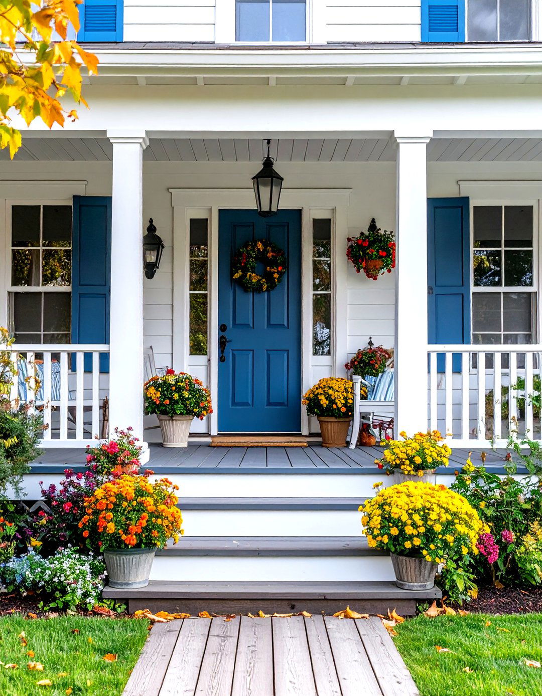 Farmhouse Style Front Porches - 24 Southern Front Porch Ideas
