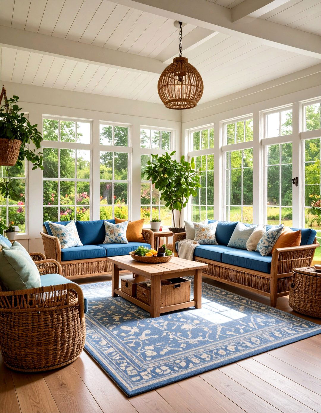Farmhouse Sunroom Playroom - 24 Farmhouse Sunroom Ideas