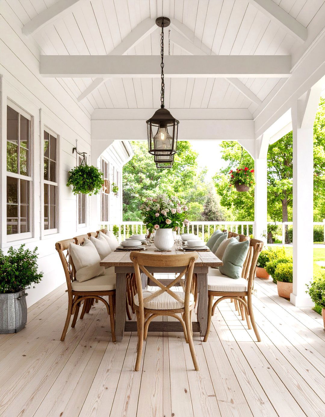 Farmhouse Three Season Porch - 24 Three Season Porch Ideas