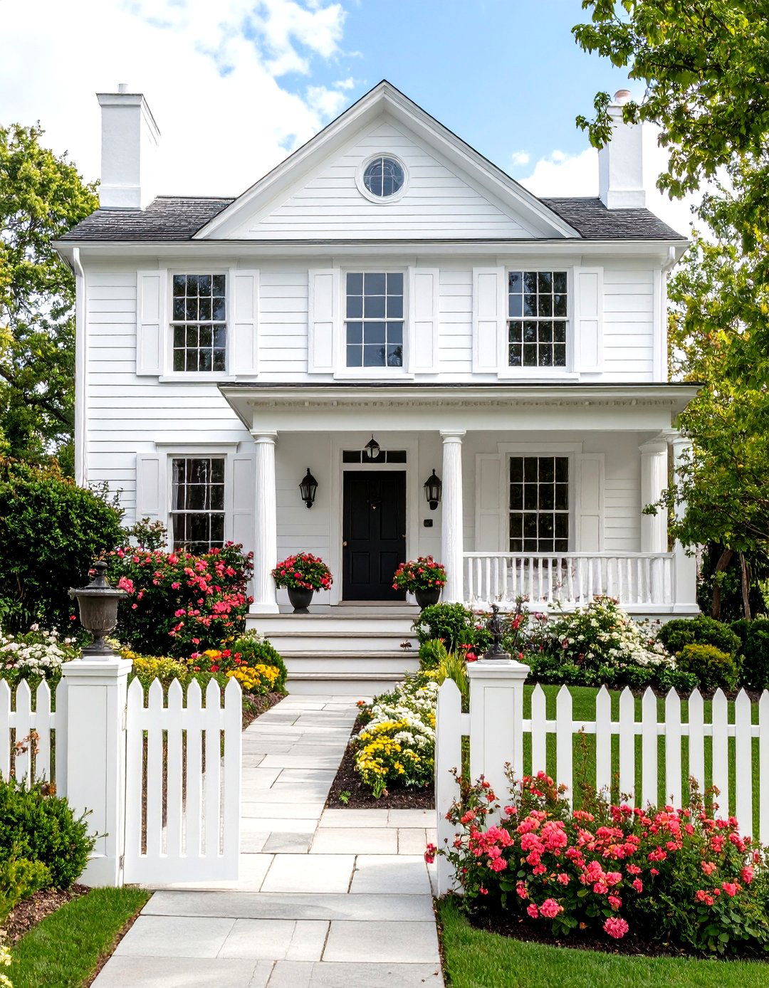 Farrow and Ball Old White - 24 White Exterior Paint Colors