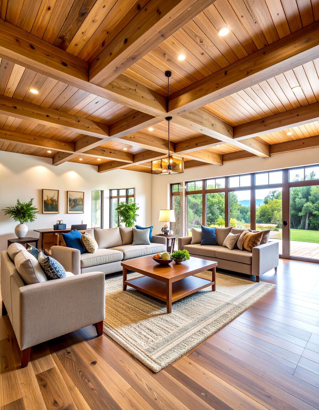 Faux Wood Ceiling Beams - 24 Decorative Ceiling Beam Ideas