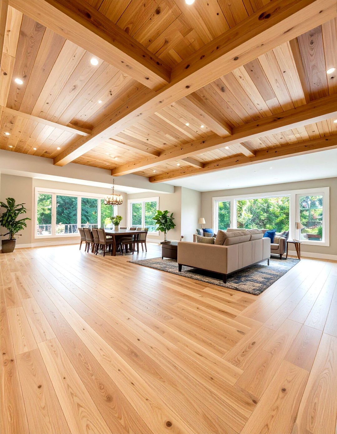 Faux Wood Plank Ceiling - 24 Wood Plank Ceiling Ideas