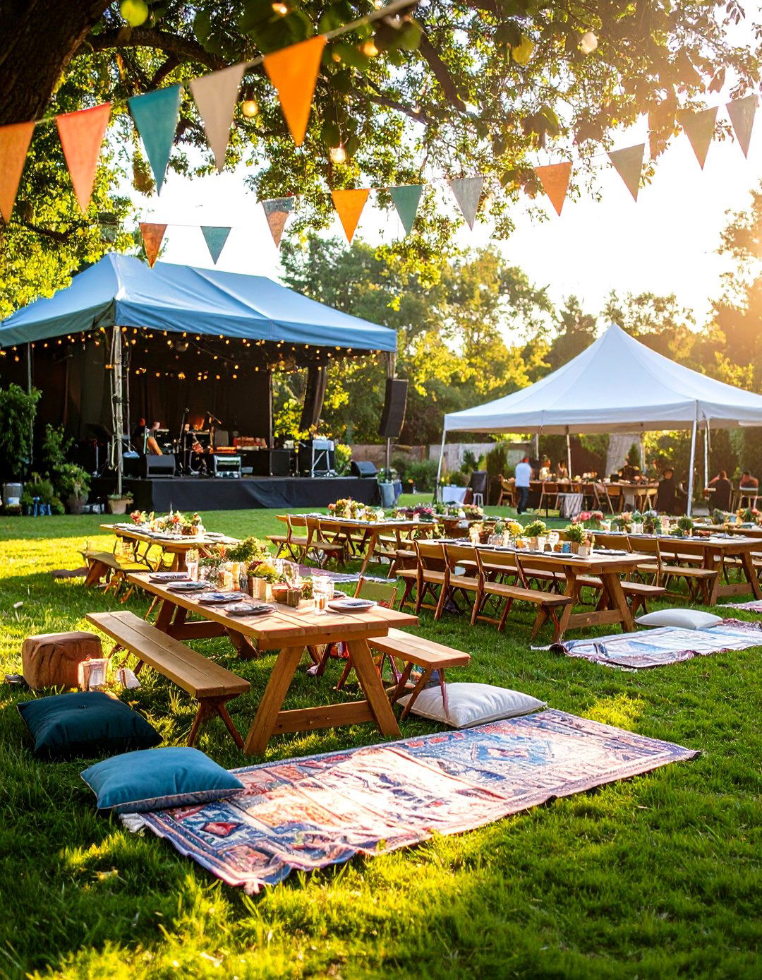 Festival Concert Wedding - 24 Backyard Wedding Ideas