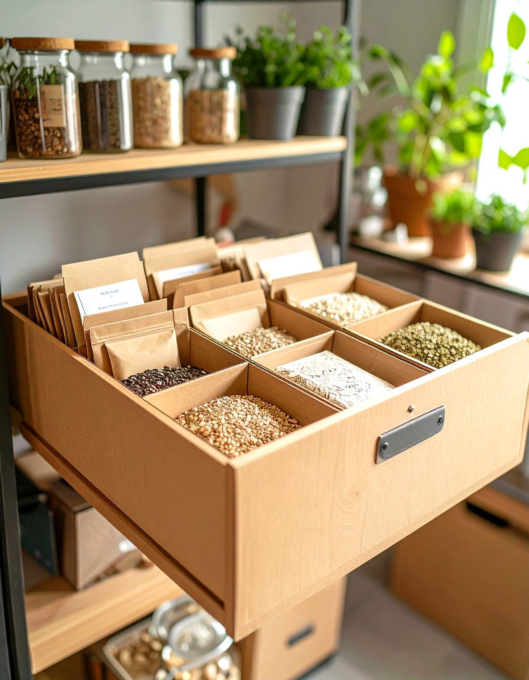 Filing System with Seed Envelopes - 24 Seed Storage Ideas