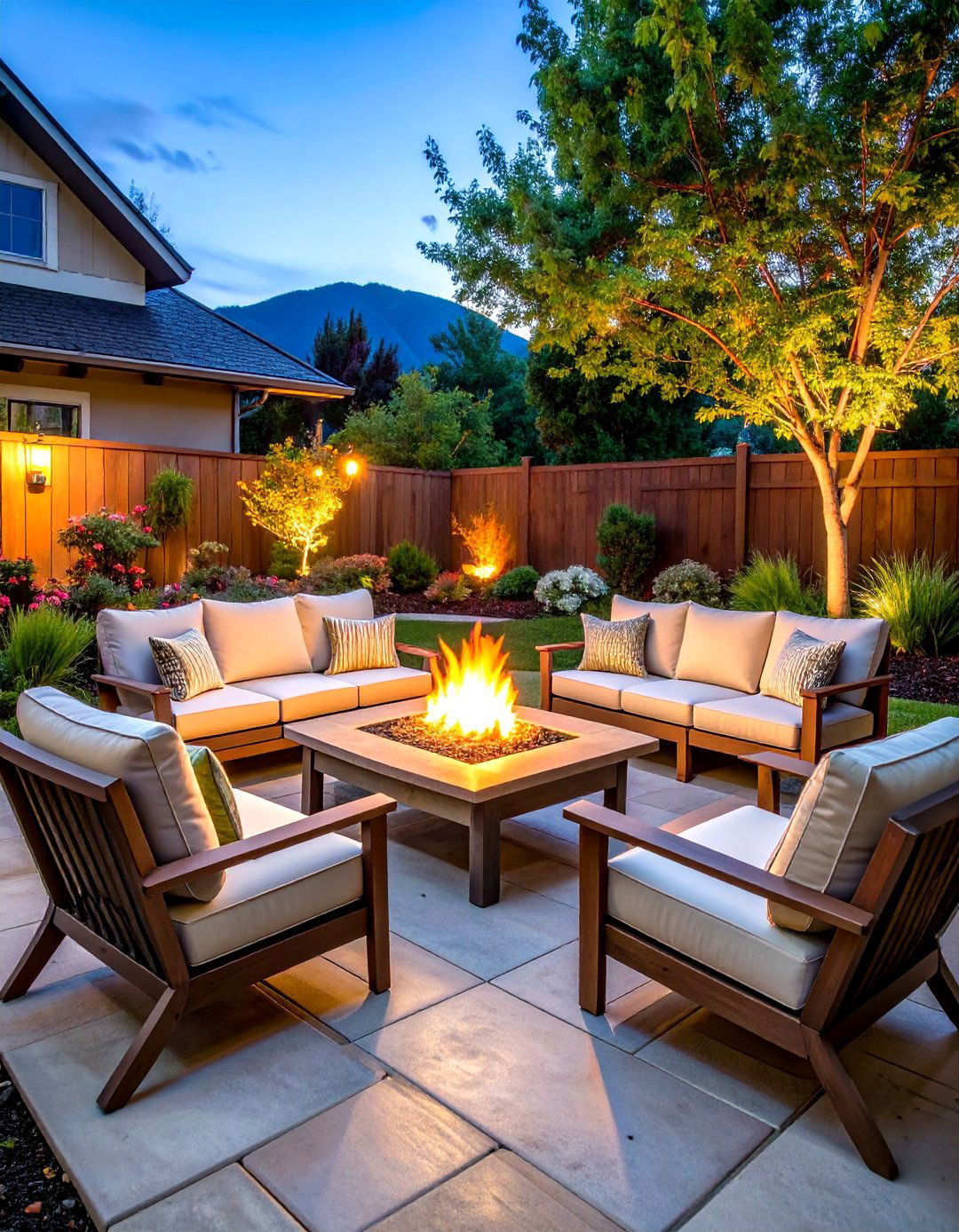 Fire Pit Conversation Sets - 24 Patio Furniture Ideas