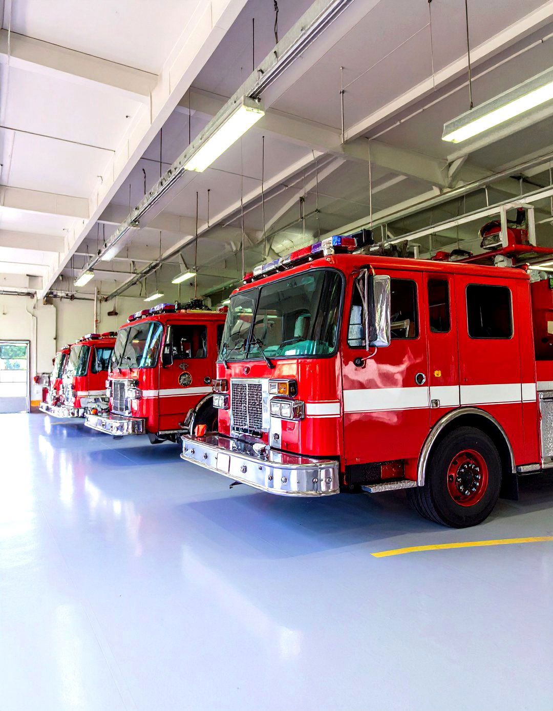Fire Station Emergency Services - 24 Small Town Murals