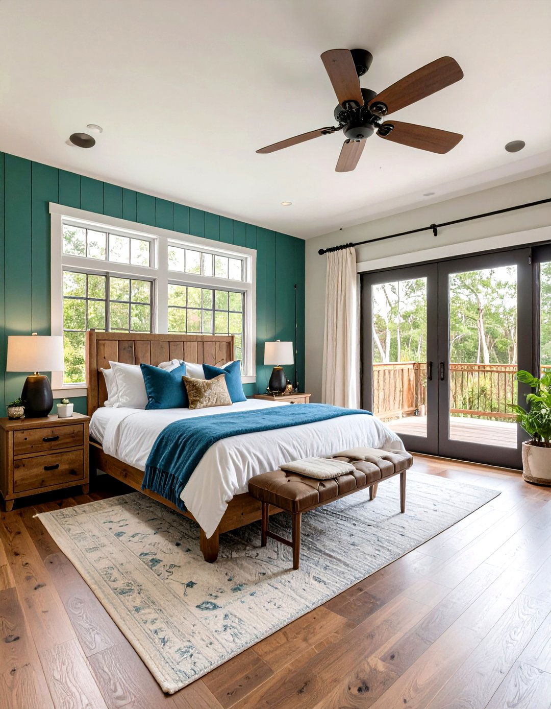 Fishing and Hunting Combo Bedroom - 24 Hunting Bedroom Ideas