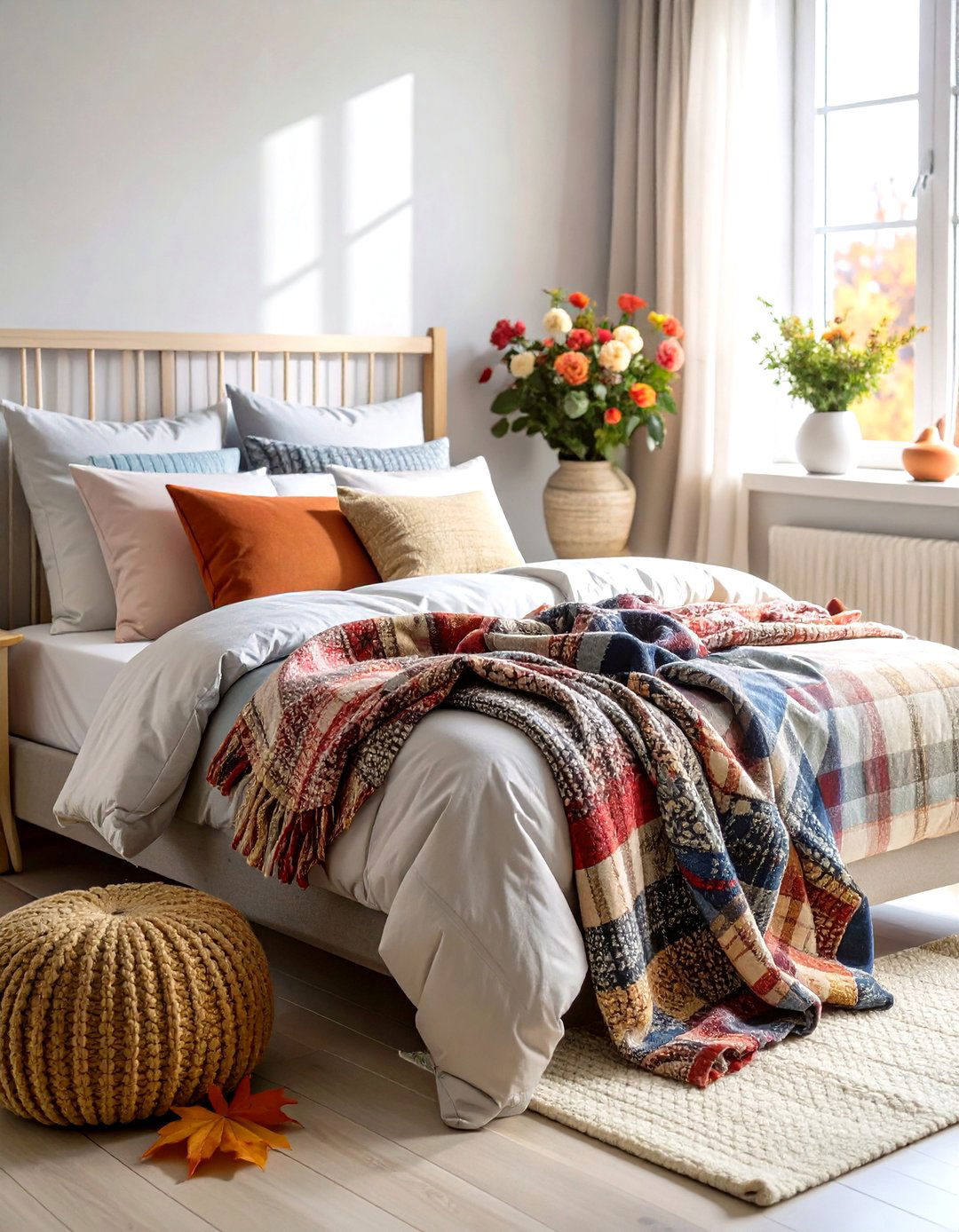 Flannel Textile Integration - 24 Grunge Aesthetic Room Decor Ideas