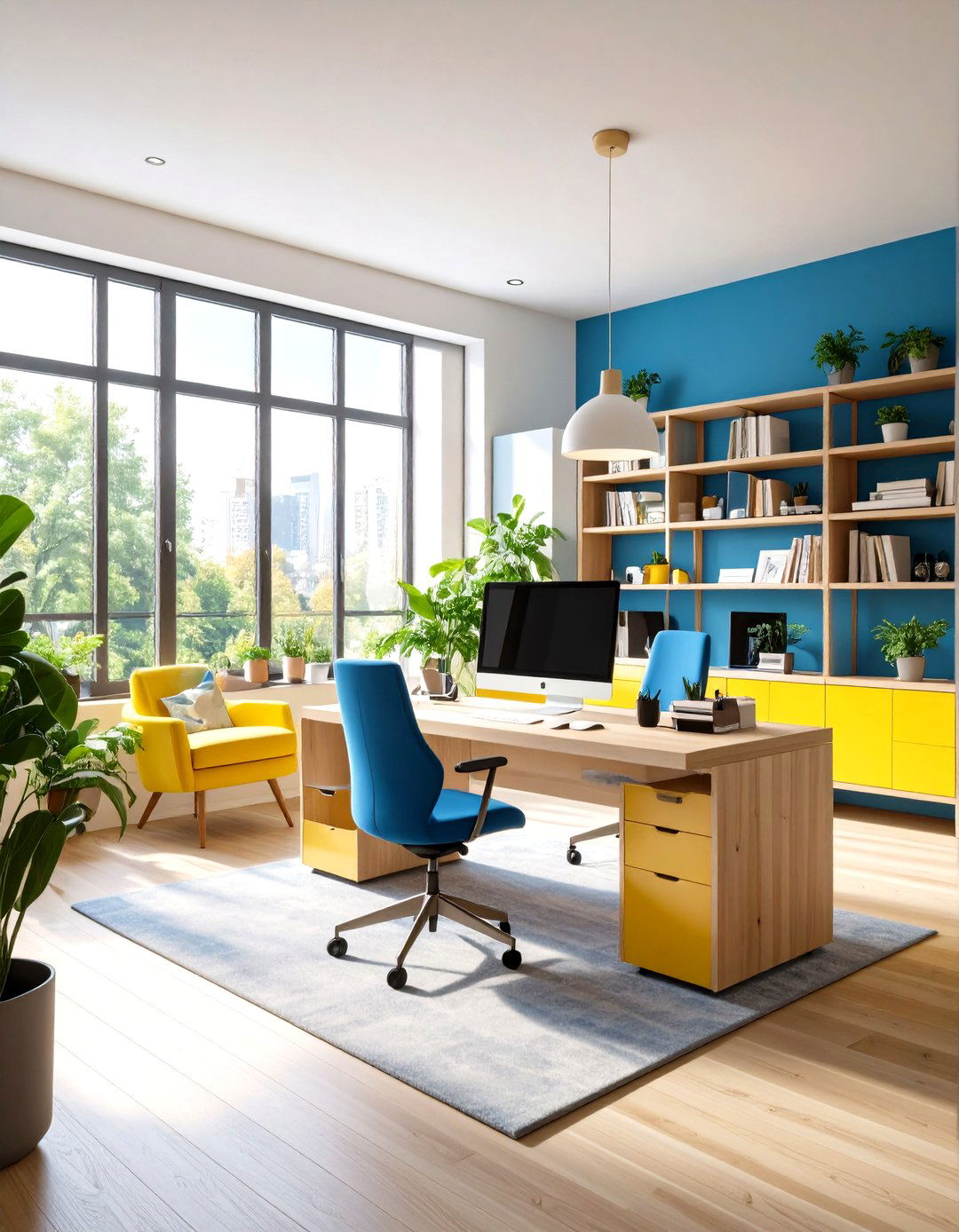 Flexible Home Office Spaces - 24 Modern Cape Cod House Ideas