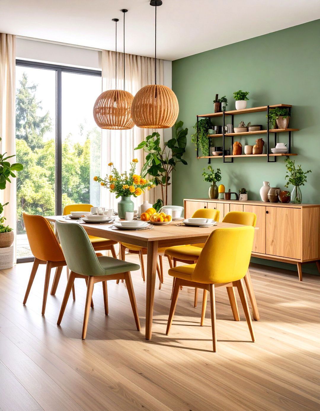 Flexible Multi Functional Dining Space - 24 Modern Dining Room Ideas