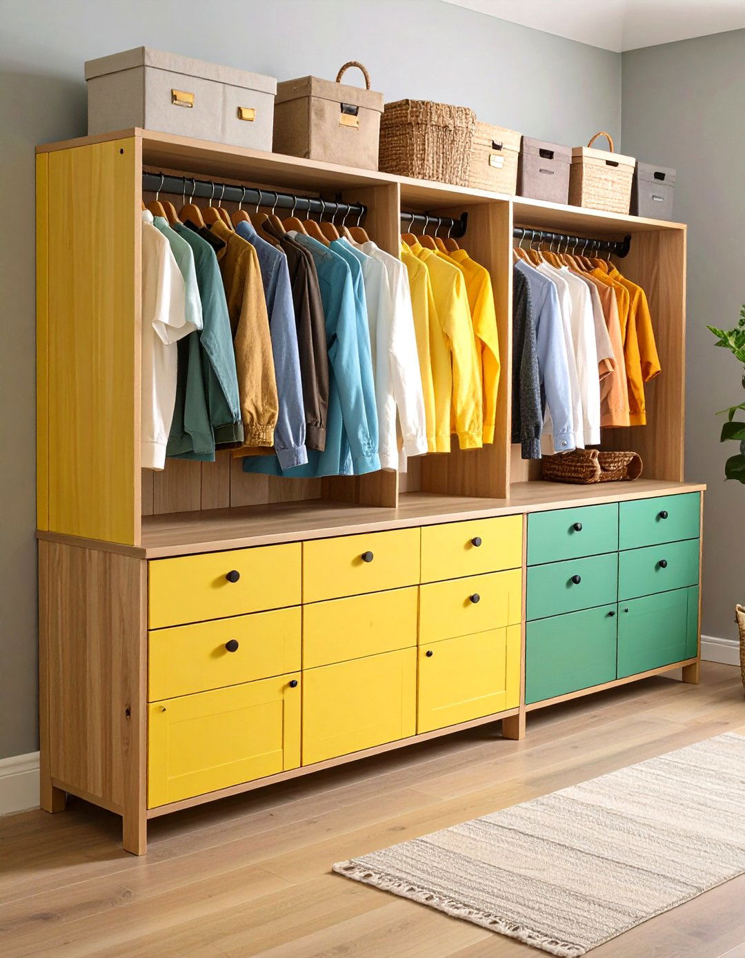 Flip Top Storage Bench with Safety Hinges - 24 Mudroom Bench Ideas