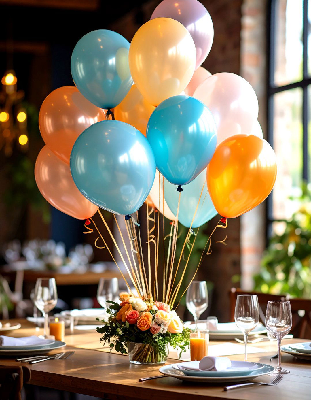 Floating Balloon Centerpieces - 24 Balloon Centerpiece Ideas