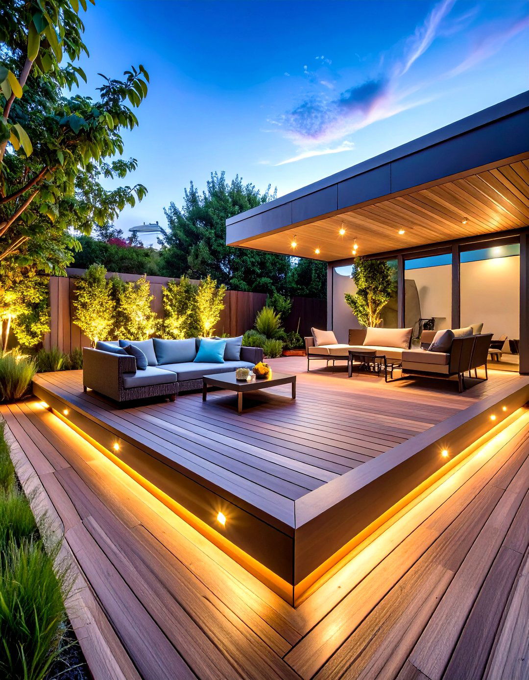 Floating Composite Deck - 24 Mobile Home Deck Ideas