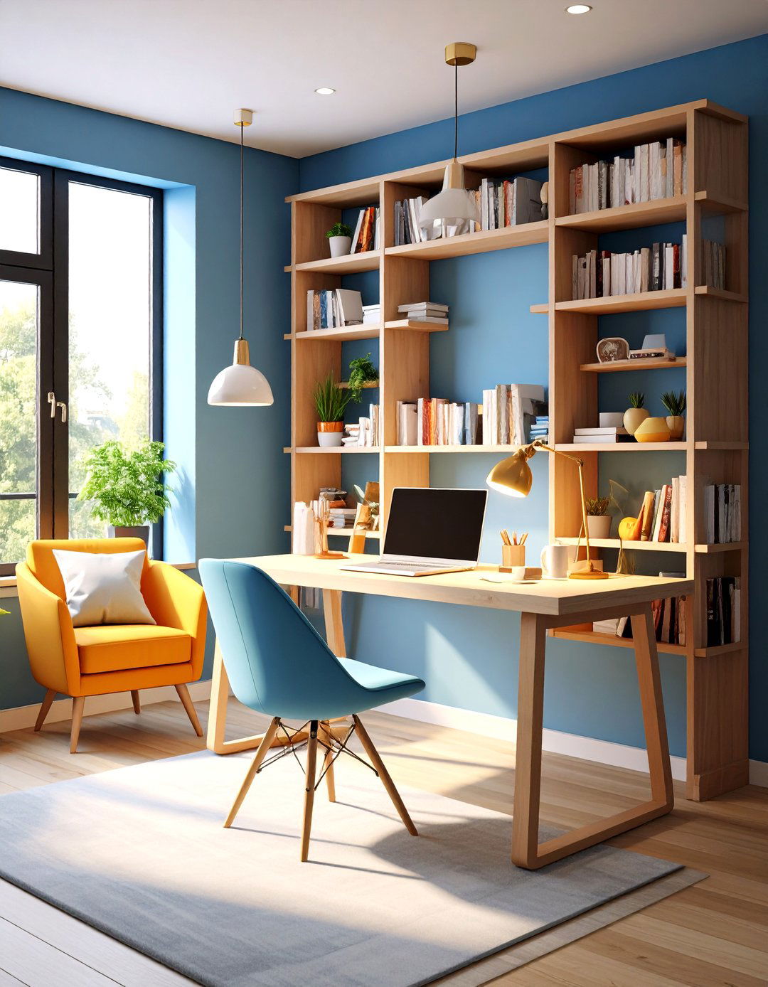 Floating Desk for Reading Corner - 24 Floating Desk Ideas