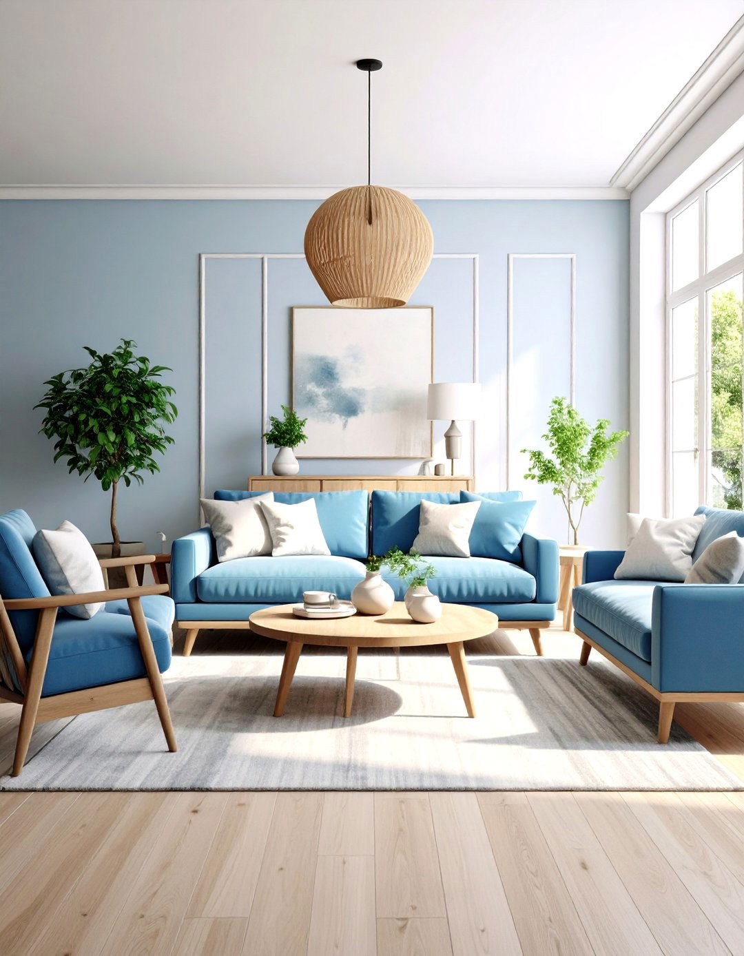 Floating Furniture Island Configuration - 24 Living Room Layout Ideas