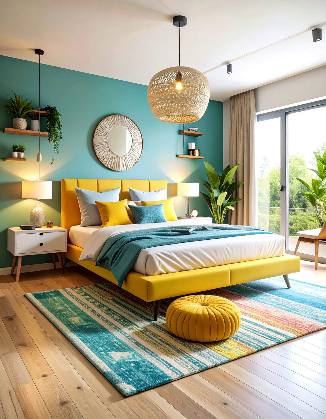 Floating Furniture Minimalist Design - 24 small guest room ideas