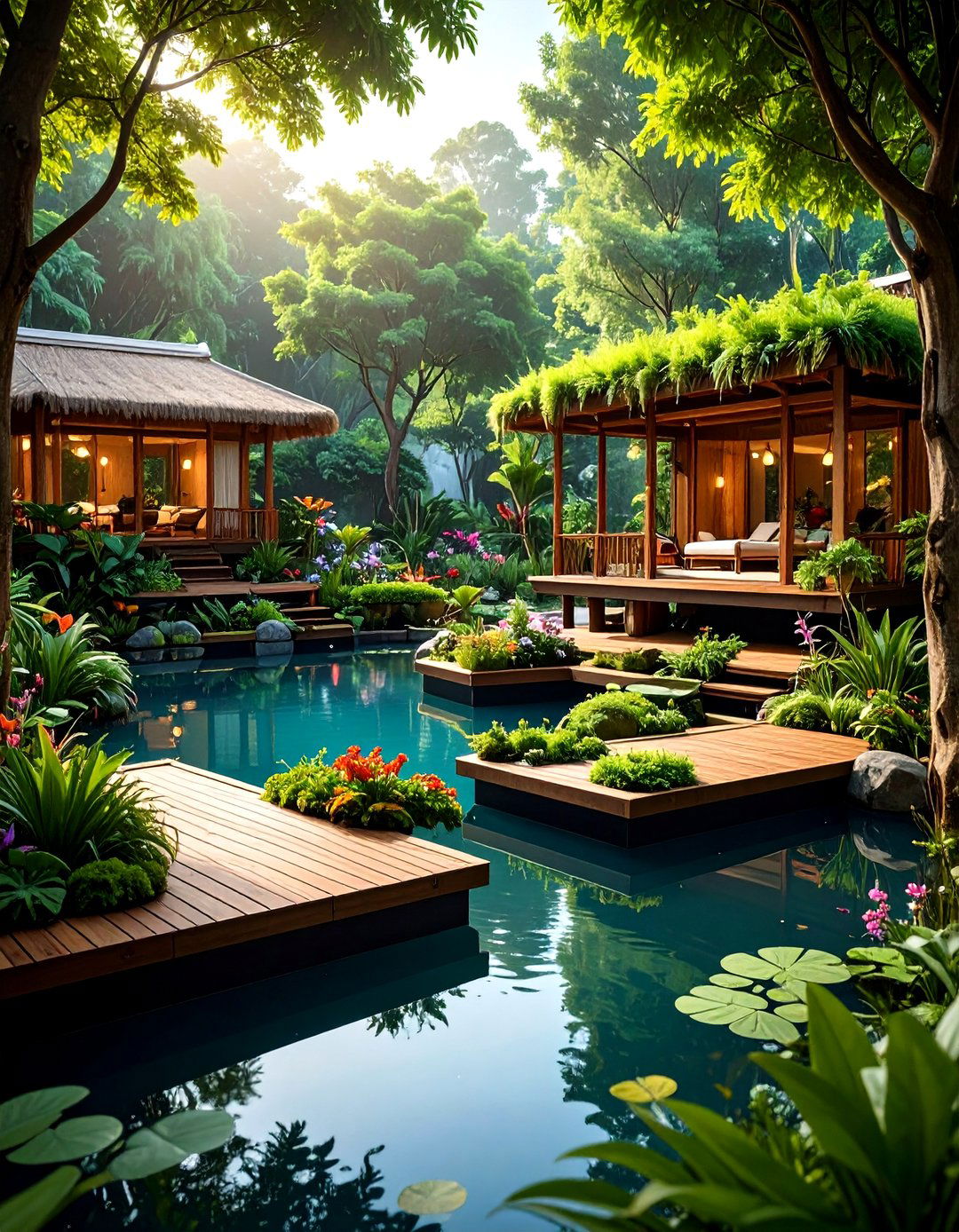Floating Island Sanctuary - 24 Duck House Ideas