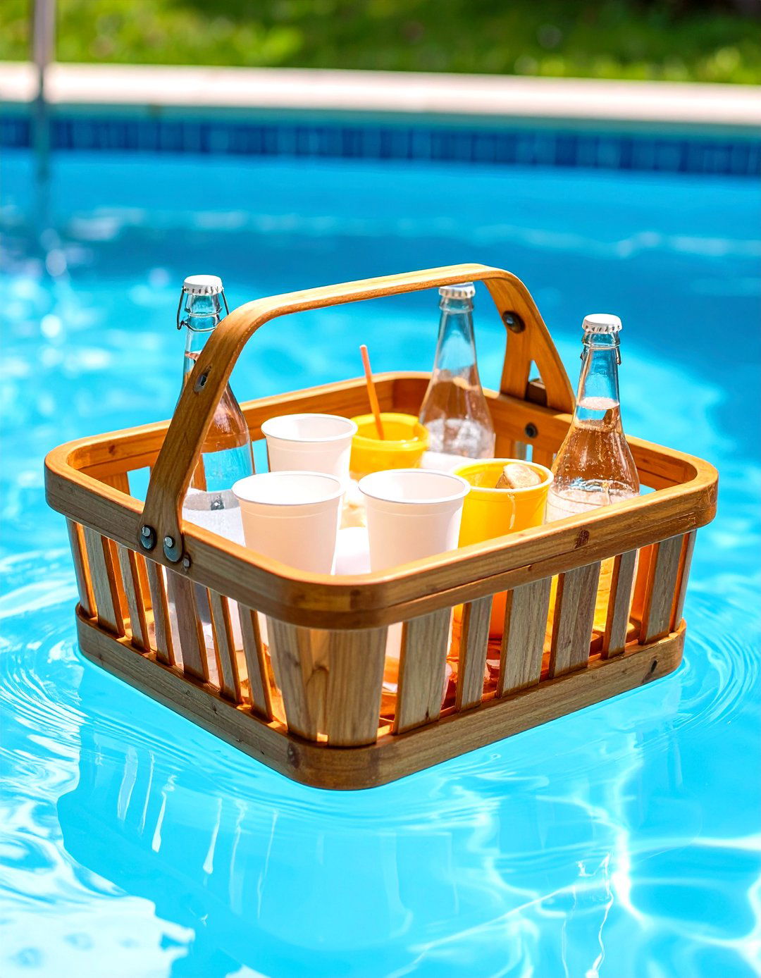 Floating Pool Accessories Storage Systems - 24 Pool Storage Ideas