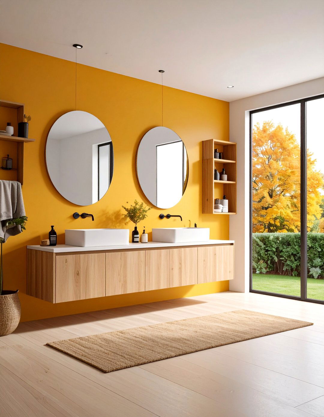 Floating Vanity Minimalism - 24 Bathroom Remodel Ideas