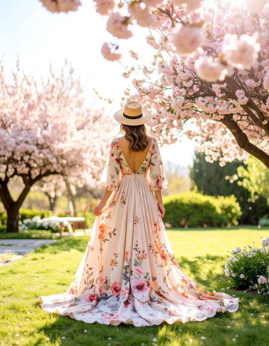 Floral Print Romance - 24 Guest Wedding Outfit Ideas