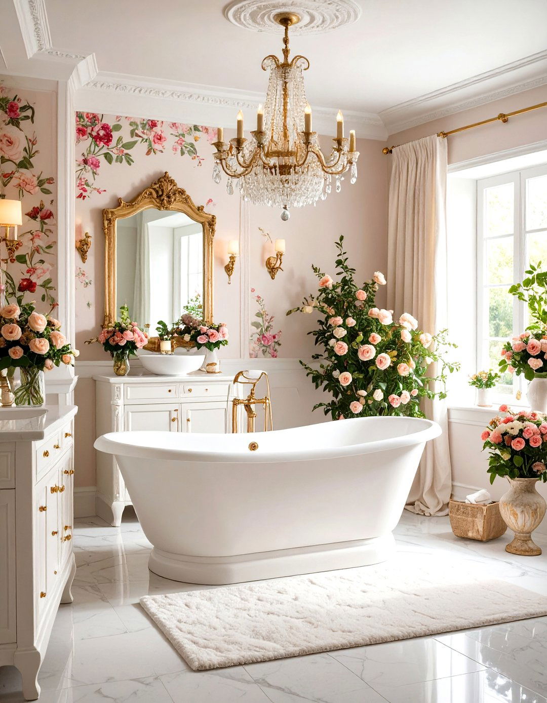 Floral Wallpaper Romance