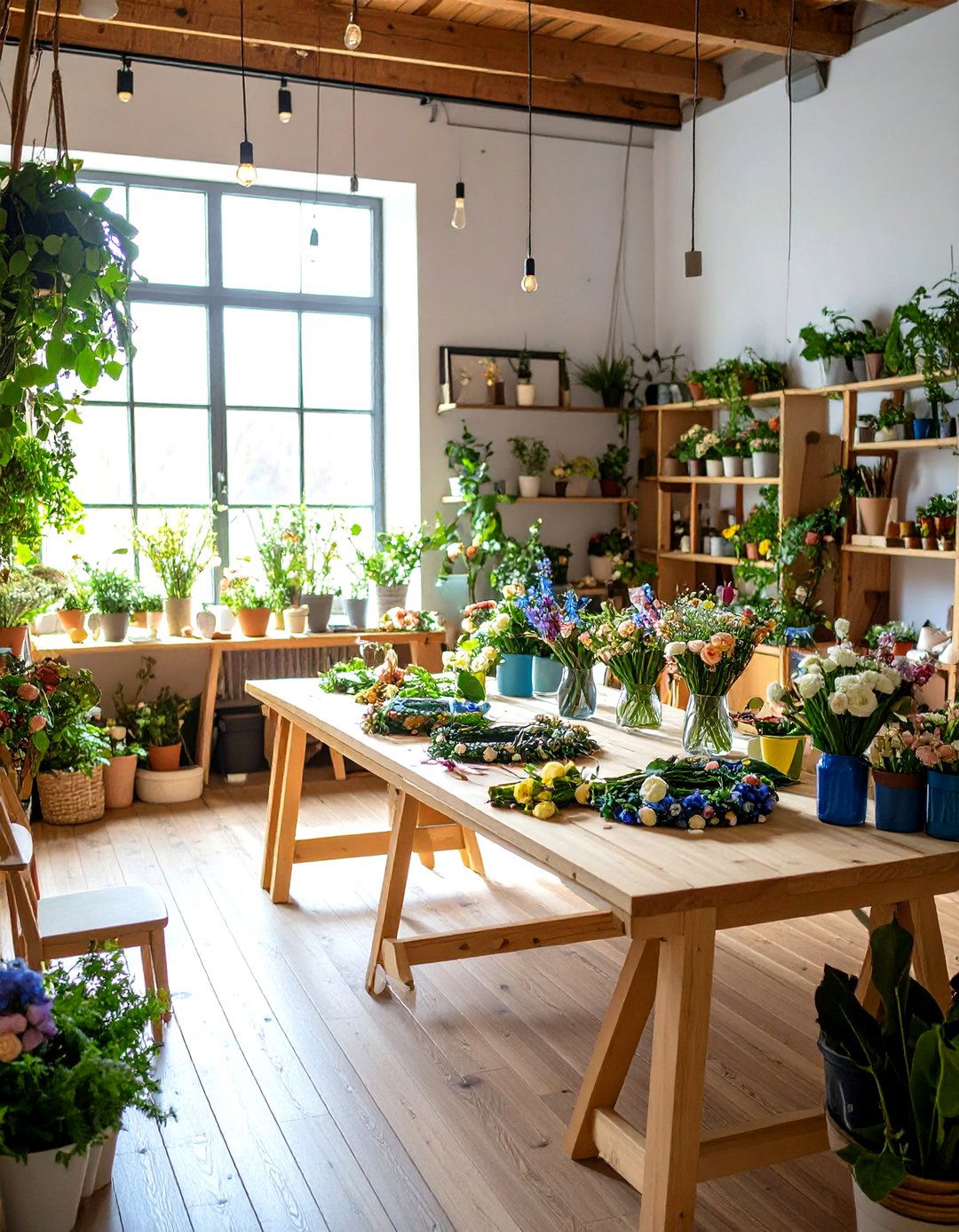 Flower Crown Making Workshop - 24 Bridal Shower Ideas