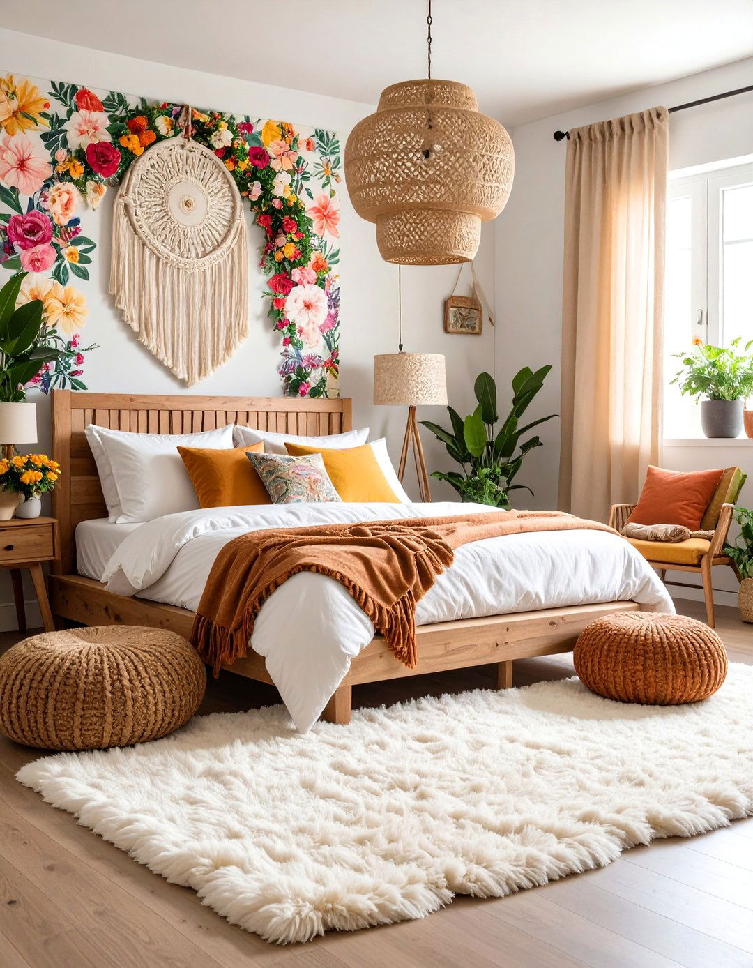 Flower Power Bohemian Retreat - 24 60s Bedroom Ideas
