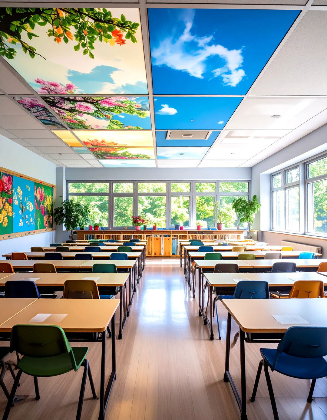 Fluorescent Light Filters - 24 Classroom Lighting Ideas