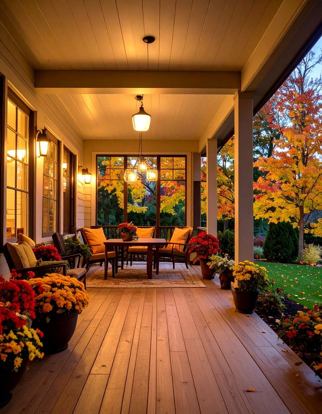 Flush Mount Ceiling Fixtures - 24 Front Porch Lighting Ideas