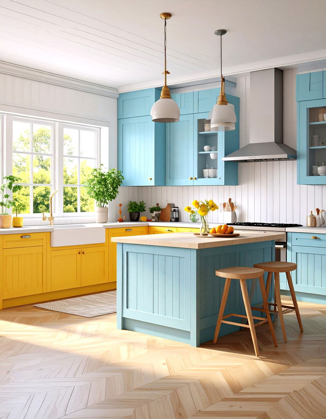 Fluted Shiplap Textural Innovation - 24 Shiplap Backsplash Ideas for Your Kitchen