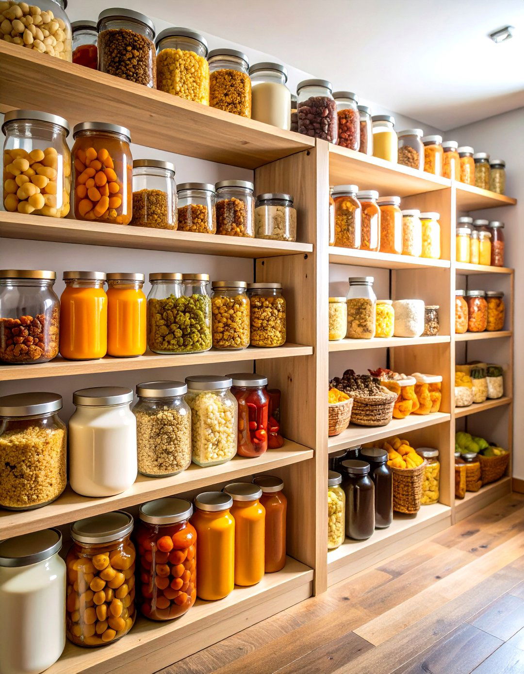 Food Storage and Pantry Extension - 24 Garage Makeover Ideas