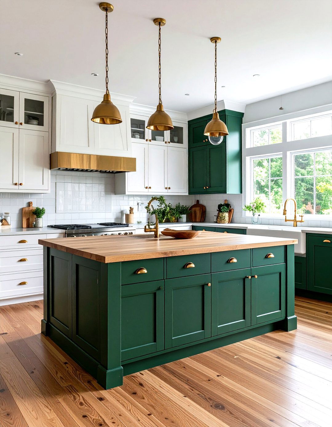 Forest Green Kitchen Islands - 24 Kitchen Island Color Ideas