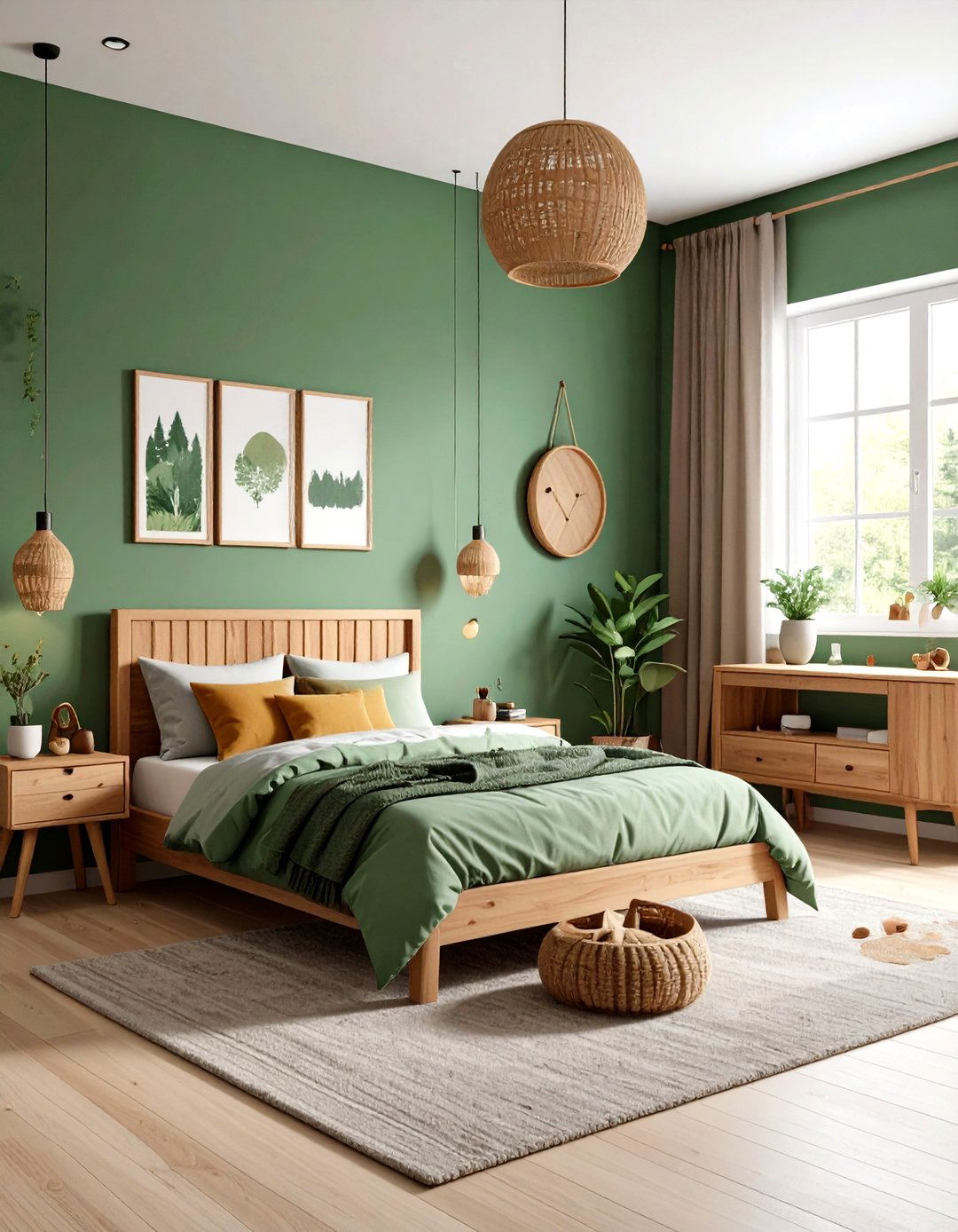 Forest Green Nature Explorer Theme - 24 Boys Room Paint Ideas