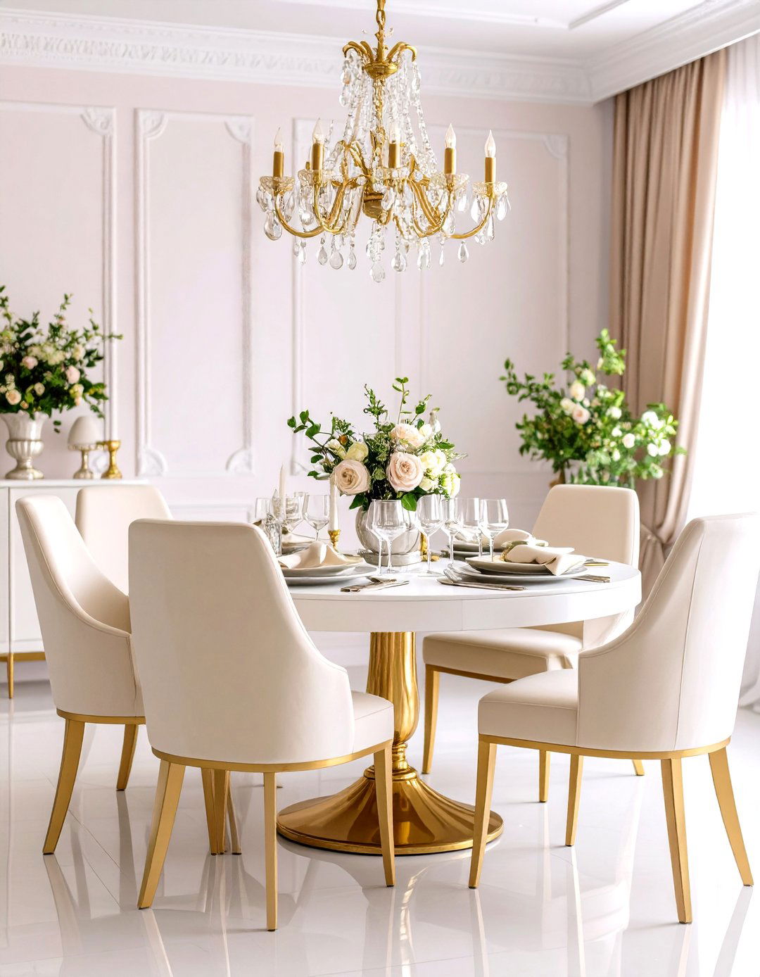 Formal Neutral Dining Room - 24 Neutral Dining Room Ideas