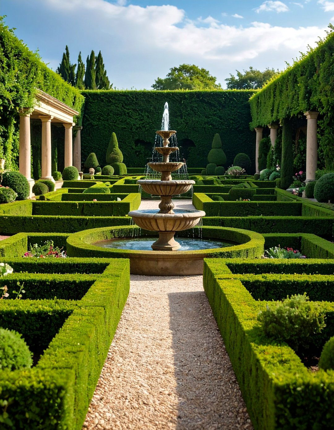 Formal Parterre Garden Design - 24 Garden Layout Ideas