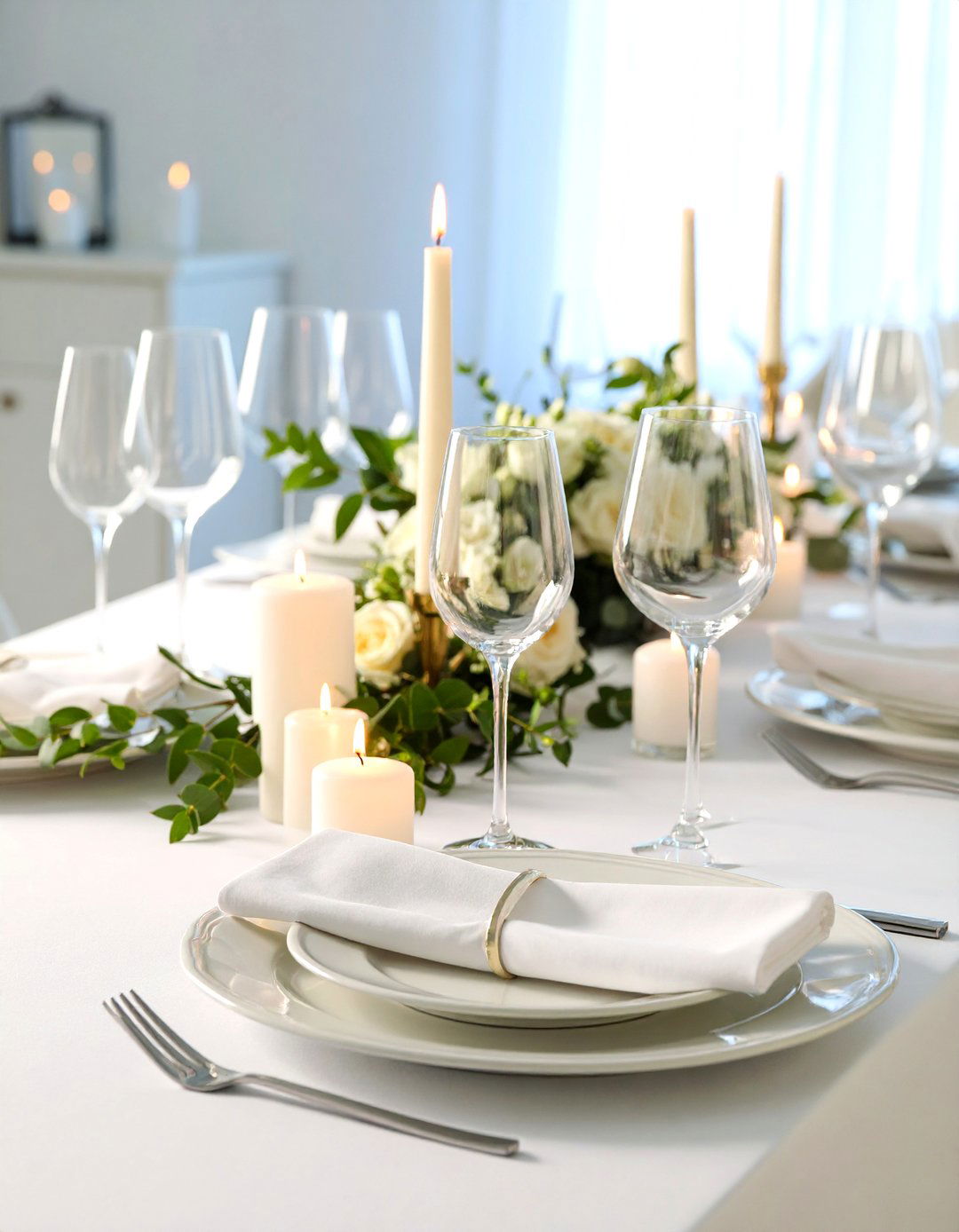 Formal Table Setting Arrangements - 24 Classic Wedding Ideas