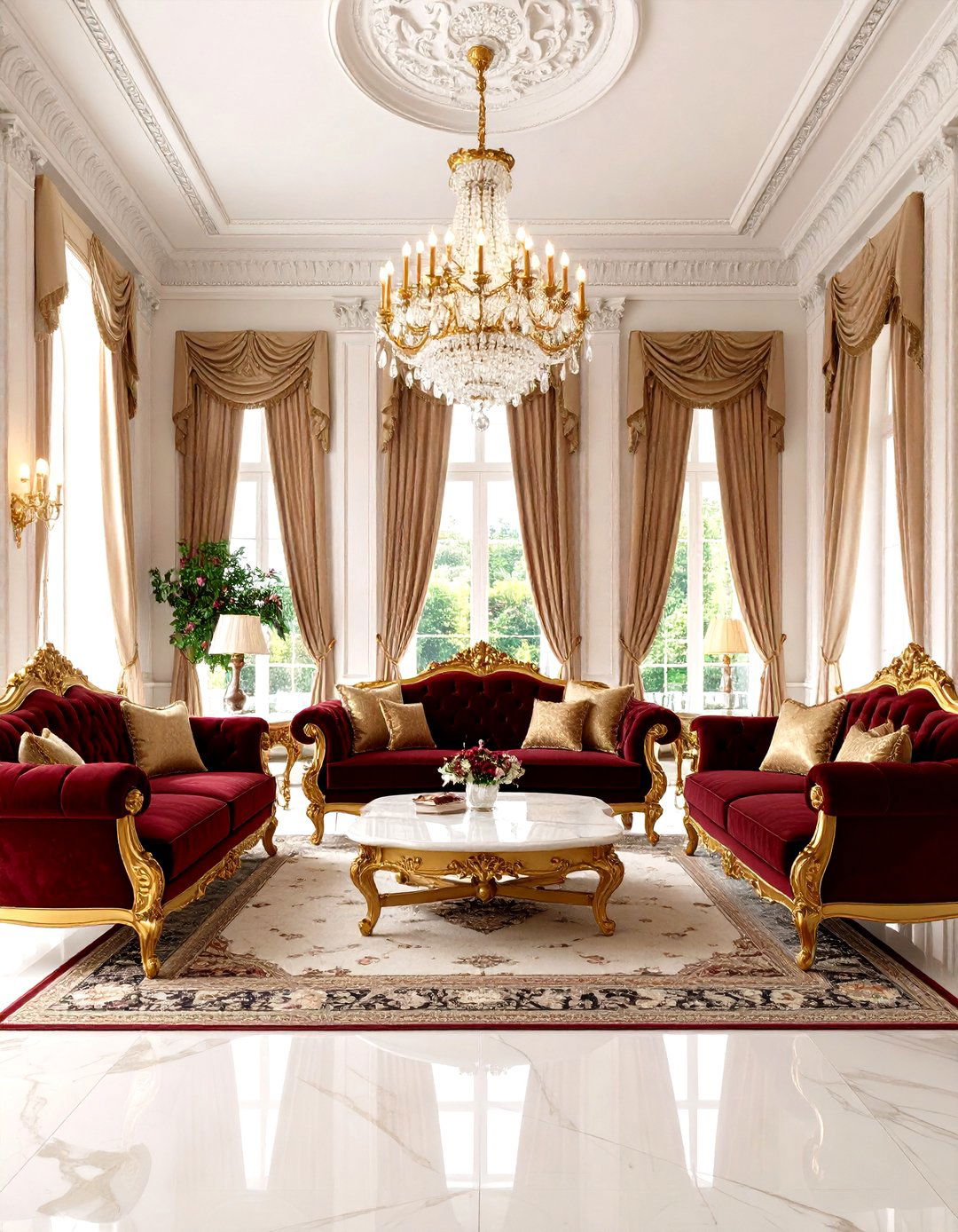 Formal Victorian Parlor - 24 Ralph Lauren Living Room Ideas