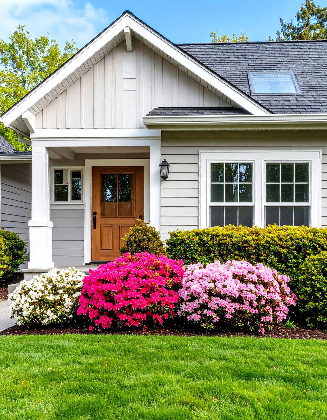 Foundation Planting Azalea Scheme - 24 Azalea Garden Ideas