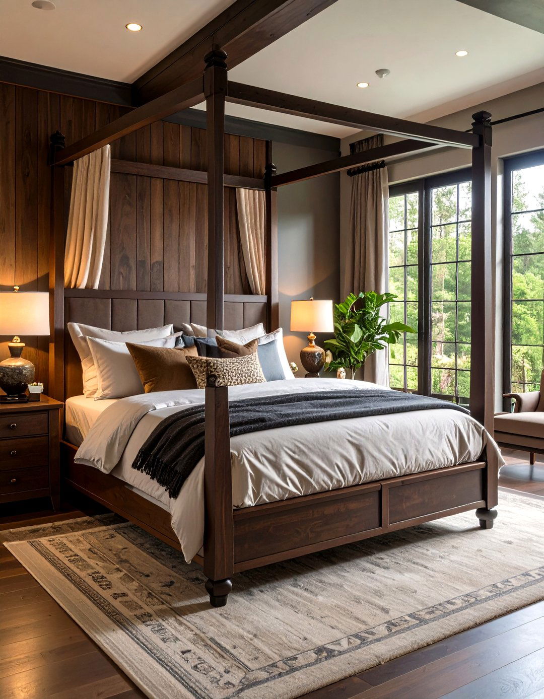 Four Poster Bed Romance - 24 1990s Interior Design Ideas