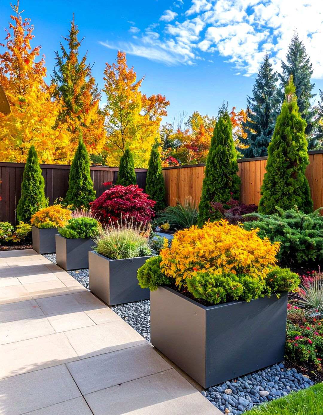 Four Season Evergreen Container Gardens - 24 Container Garden Ideas