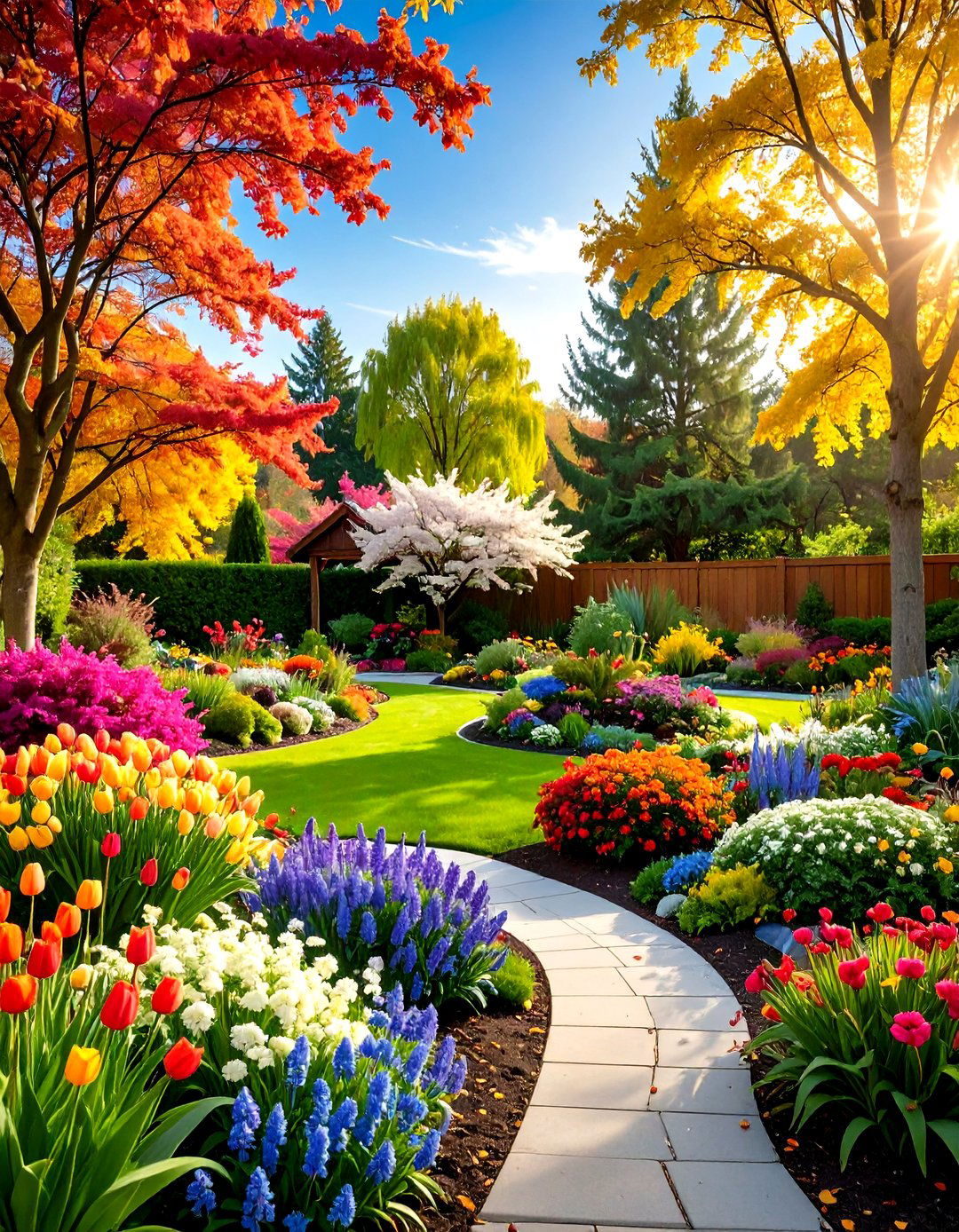 24 Simple Fence Line Landscaping Ideas to Frame Yards