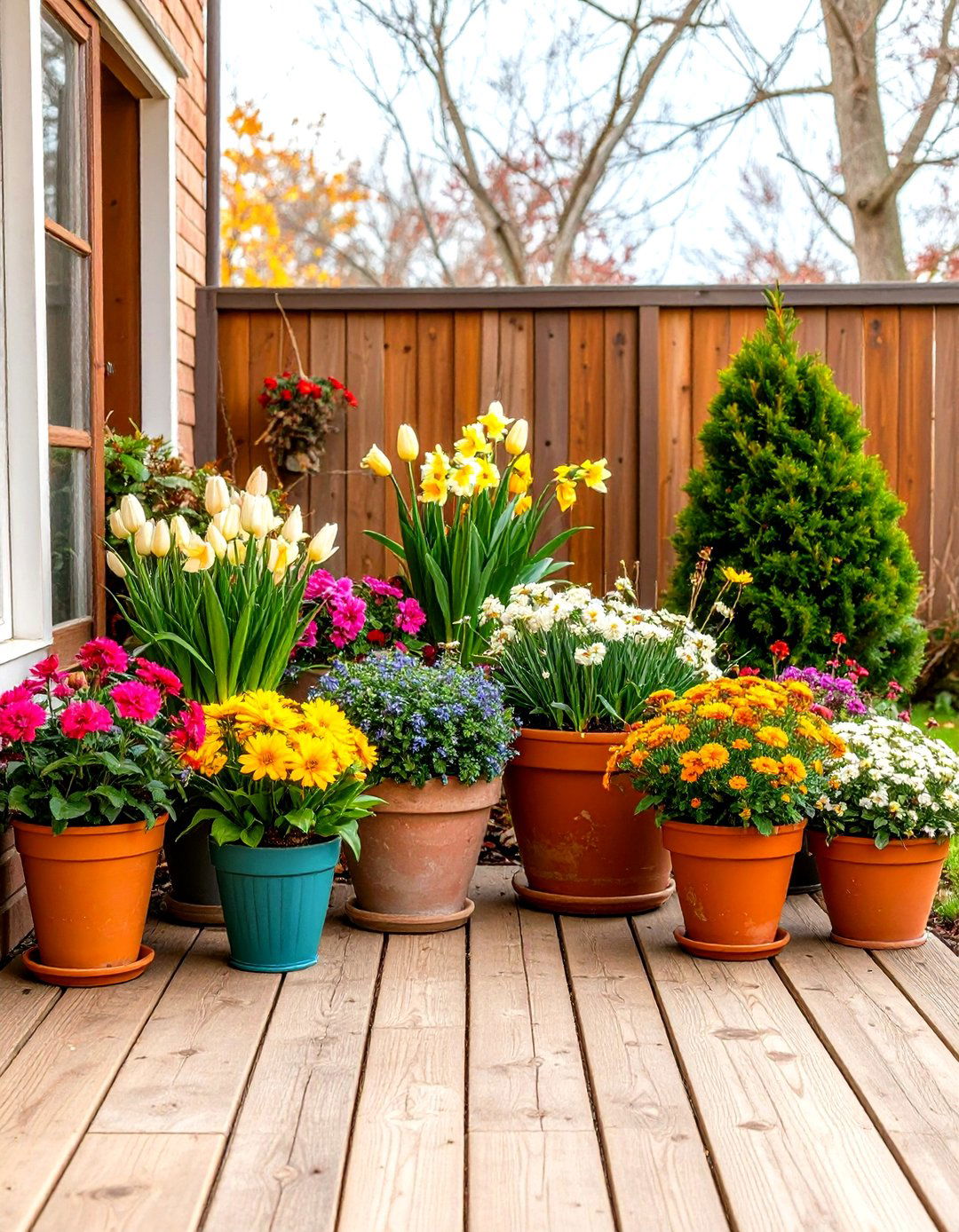 Four Season Interest Display - 24 Patio Small Garden Ideas