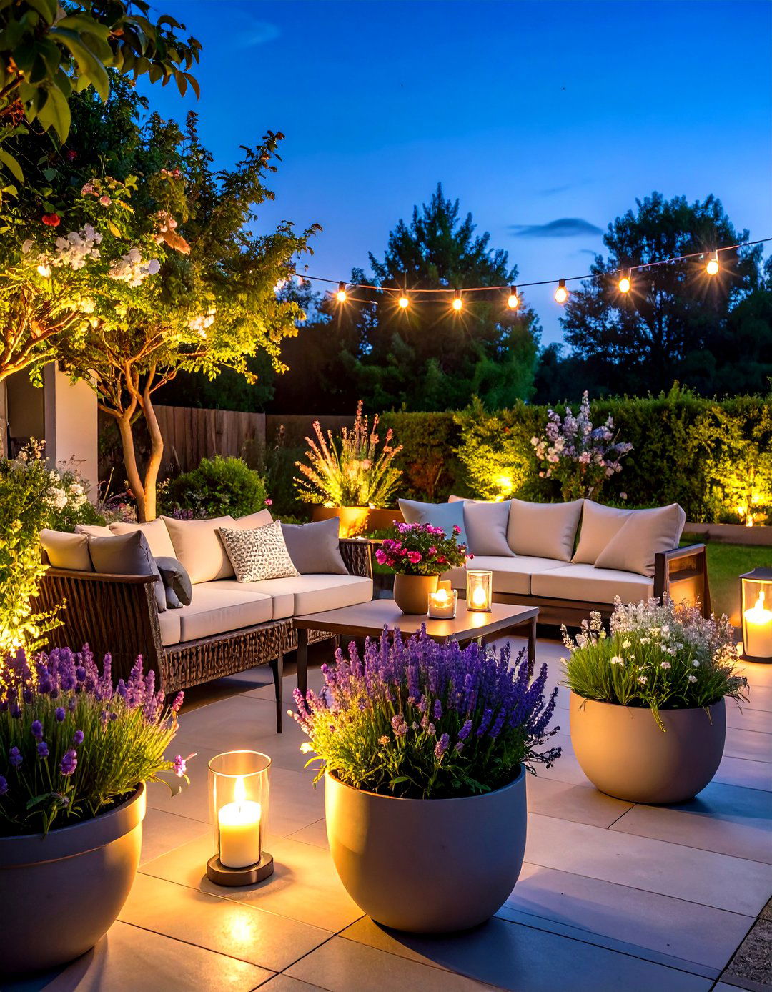 Fragrant Evening Garden Containers - 24 Container Garden Ideas