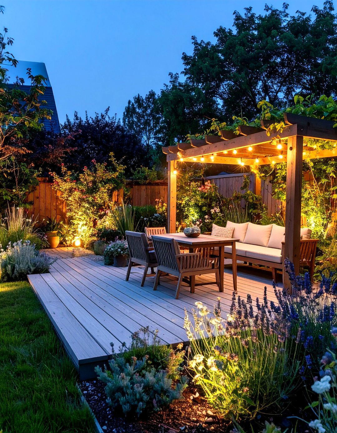 Fragrant Evening Gardens - 24 Small Backyard Landscaping Ideas