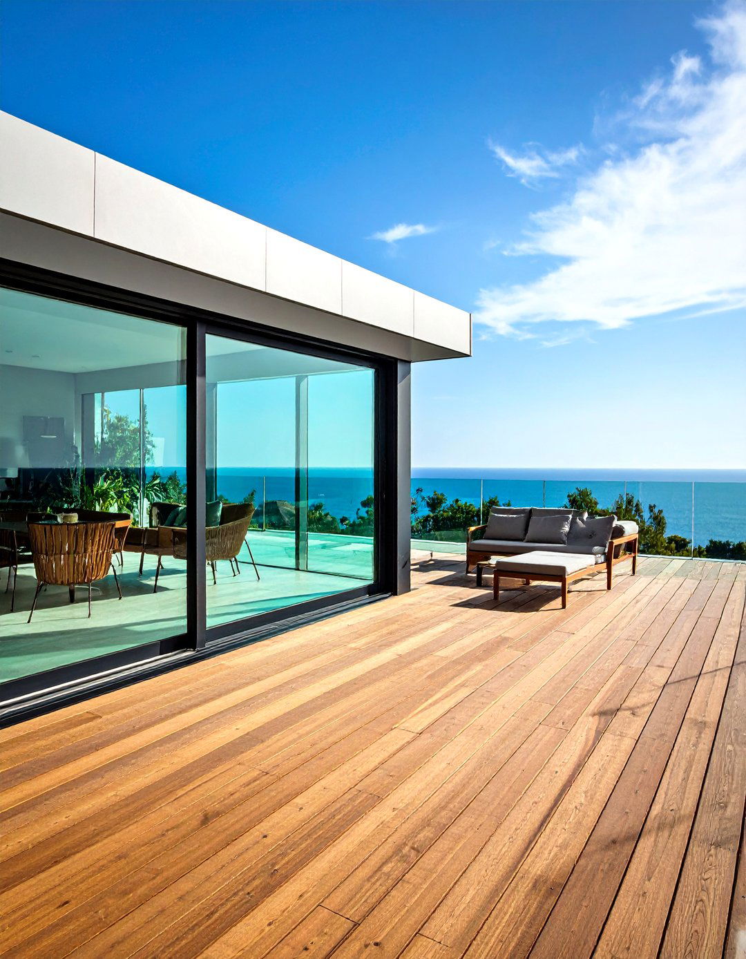 Frameless Glass Systems - 24 Deck Railing Ideas