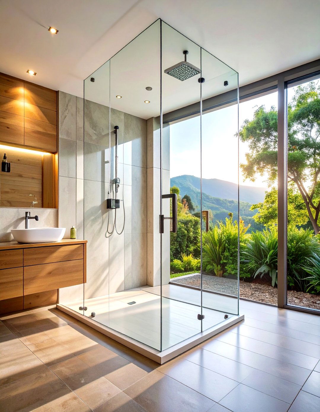 Frameless Glass Walk In Shower Enclosures - 24 Modern Shower Ideas